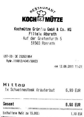 apvo Hffner Kochmtze Restaurant
